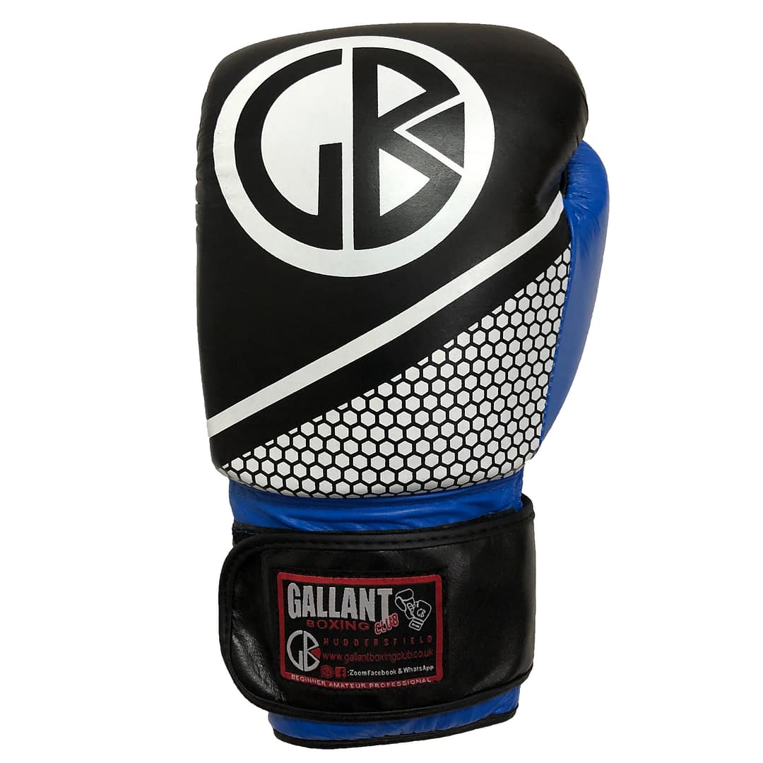 TRAINING BLUE BOXING GLOVES - Image 3