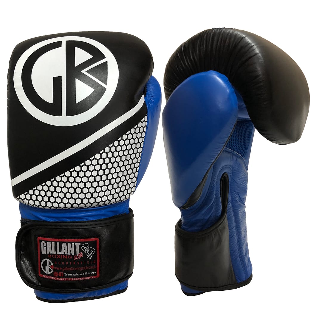 TRAINING BLUE BOXING GLOVES - Image 5