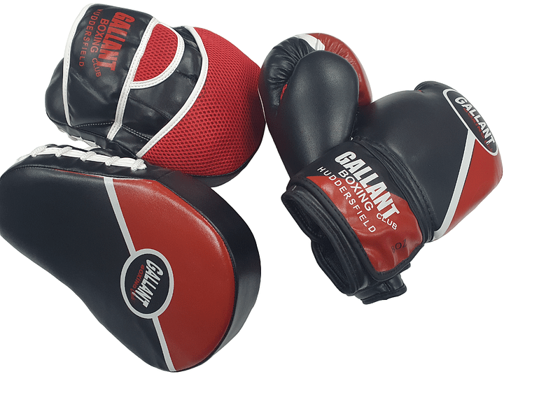 Boxing gloves and sparring pads clearance