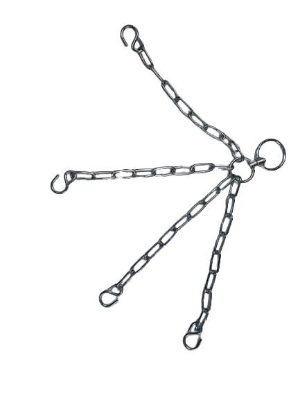 Gallant Punch Bag Chain 4 Hook Heavy Duty Chrome Plated