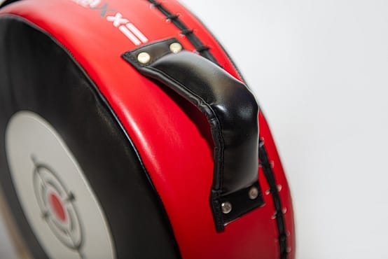 Gallant Boxing Mini Round Punch Shield(HEAVY DUTY) - Red/White/Black