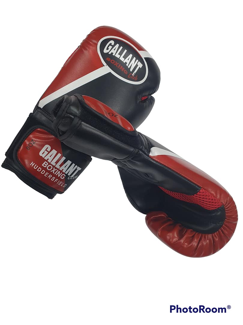 Gallant Boxing Gloves And Pads For Training, Sparring In Black and Red Edition - Image 3